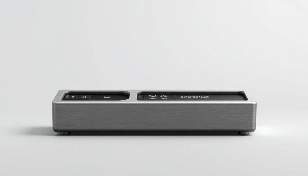 A sleek and modern case converter tool set against a clean, minimalist background. The tool is rendered in high detail, with a brushed metal finish and precise, angular design. The foreground features the converter tool prominently, with an intuitive interface and controls. The middle ground showcases the tool's functionality, with text samples displaying before and after conversion. The background is a simple, neutral color that allows the tool to stand out. Soft, directional lighting casts subtle shadows, creating depth and emphasizing the tool's sophisticated aesthetic. The overall mood is one of efficiency, precision, and professionalism.