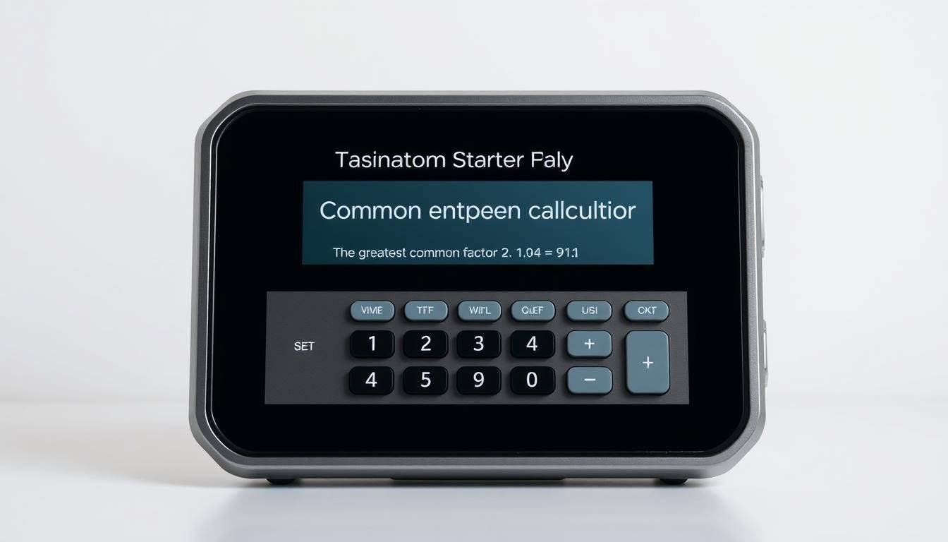 Common Factor Calculator